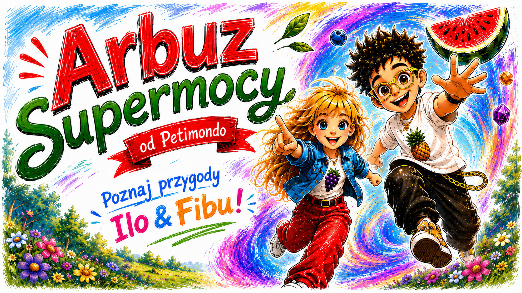 Arbuz supermocy grafika pozioma