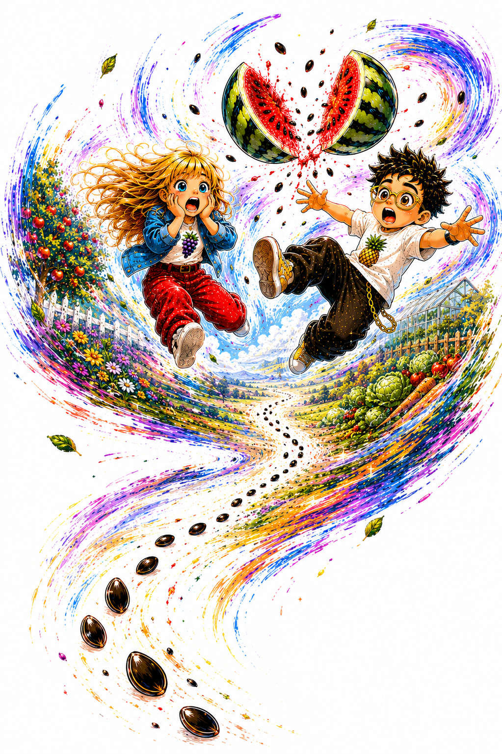 Arbuz superomocy Petimondo ilustracja 2