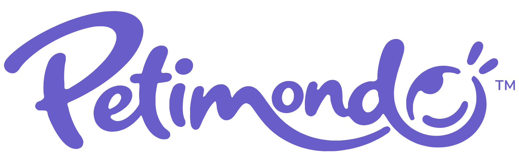 Oficjalne logo Petimondo – platforma z kreatywnymi zabawami, bajkami edukacyjnymi i materiałami rozwojowymi dla dzieci i rodziców.
